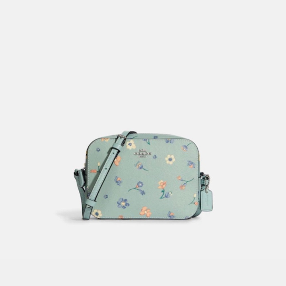 Coach Mini Camera Bag with Floral Print